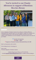 Signature at Farnham Common - Charity afternoon in support of Burnham Beeches Rotary 
